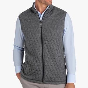 NWOT Mizzen+Main Belson Charcoal Heather Vest